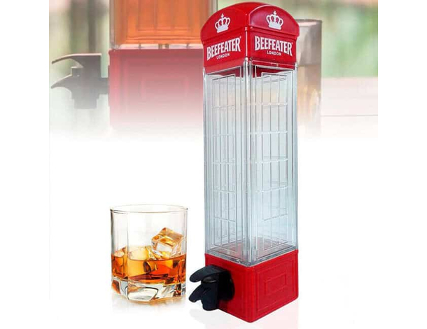 Spillatore Dispenser Erogatore Birra Vino Acqua Colonna Cabina Telefonica 1L