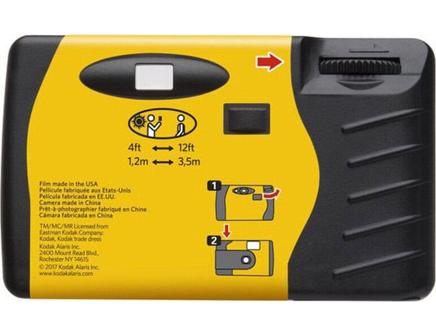 Macchina Fotografica Usa e Getta Kodak Daylight 39 Foto Senza Flash Luce...