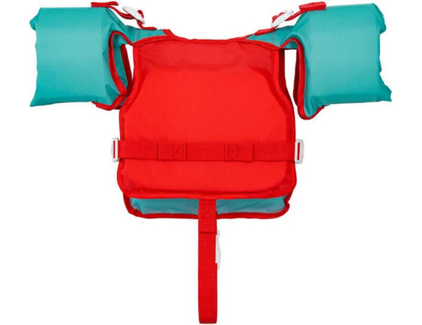 Giubbotto Di Salvataggio Braccioli Sirenetta Salvagente Bambini Galleggiante...