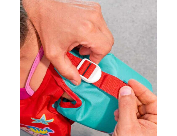 Giubbotto Di Salvataggio Braccioli Sirenetta Salvagente Bambini Galleggiante...