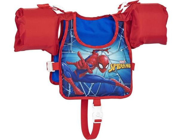 Giubbotto Salvataggio Braccioli Spiderman per Bambini Salvagente Galleggiante...