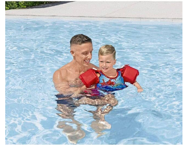 Giubbotto Salvataggio Braccioli Spiderman per Bambini Salvagente Galleggiante...