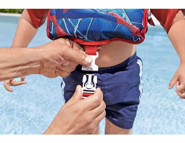 Giubbotto Salvataggio Braccioli Spiderman per Bambini Salvagente Galleggiante...