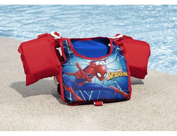 Giubbotto Salvataggio Braccioli Spiderman per Bambini Salvagente Galleggiante...