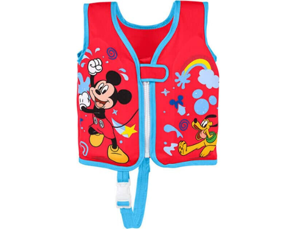 Giubbotto di Salvataggio per Bambini Salvagente Mickey Mouse Topolino Piscina