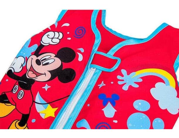 Giubbotto di Salvataggio per Bambini Salvagente Mickey Mouse Topolino Piscina...