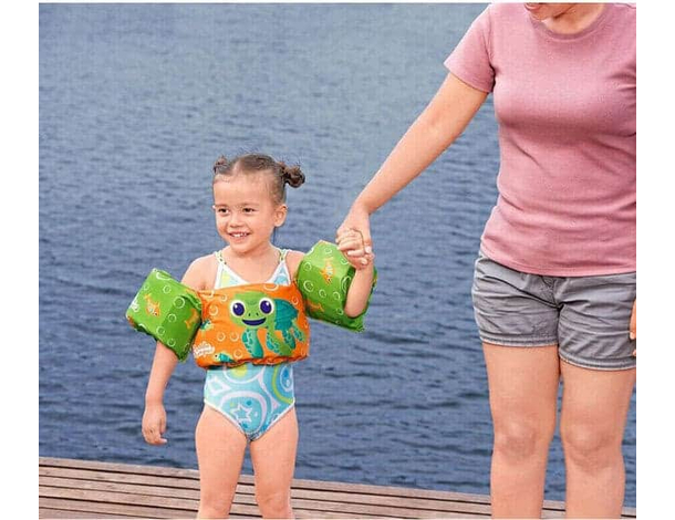 Giubbotto Di Salvataggio e Braccioli Salvagente per Bambini Gilet...