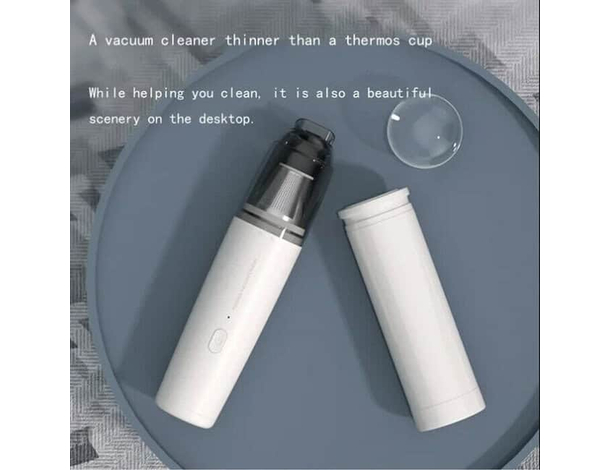 Mini Aspirapolvere Portatile Ricaricabile Potente Auto Casa Senza Fili 6