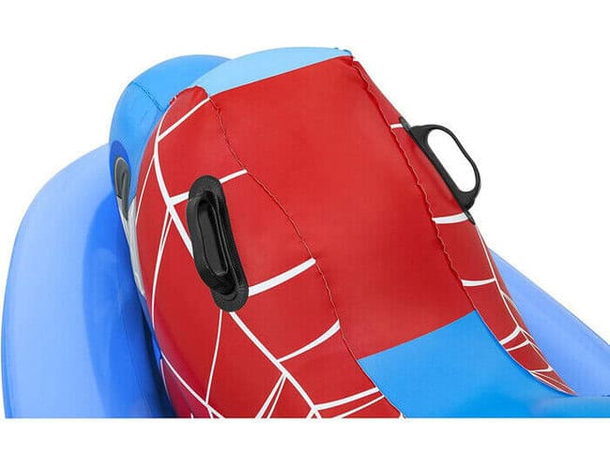 Moto Gonfiabile Cavalcabile di Spider-Man Bambini Mare Piscina Estate Bestway...