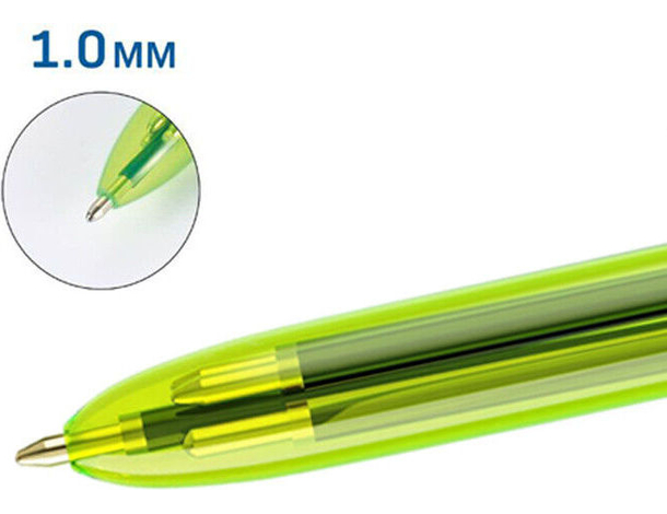 12 Pezzi Penna a Sfera 4 Colori Design a Molla Retrattile Plastica...