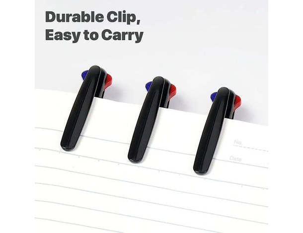 12 Pezzi Penna a Sfera 4 Colori Design a Molla Retrattile Plastica...