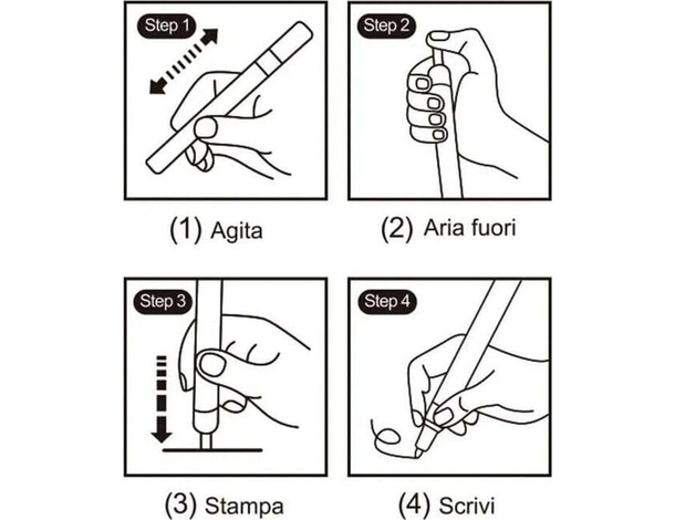 Pennarello Ritocco Auto Vernice 3PZ per Carrozzeria Professionale Vari Colori...
