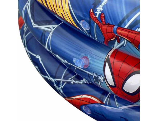 Piscina Gonfiabile Tonda Bambini Spiderman 122x30 cm Marvel Piscina Mare...