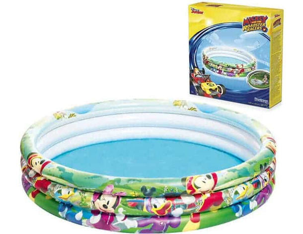 Piscina Rotonda Gonfiabile Fuoriterra per Bambini 122x25 cm Mickey Mouse Estate