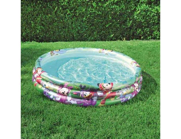 Piscina Rotonda Gonfiabile Fuoriterra per Bambini 122x25 cm Mickey Mouse...