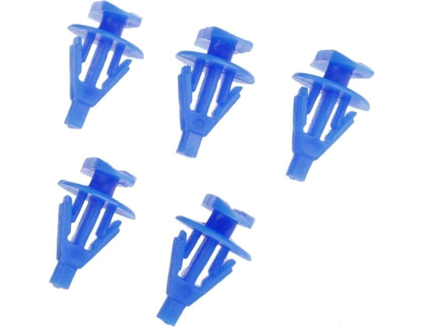 240x Rivetto Clip in Plastica Blu Rivetti Clip di Fissaggio Universali Auto...