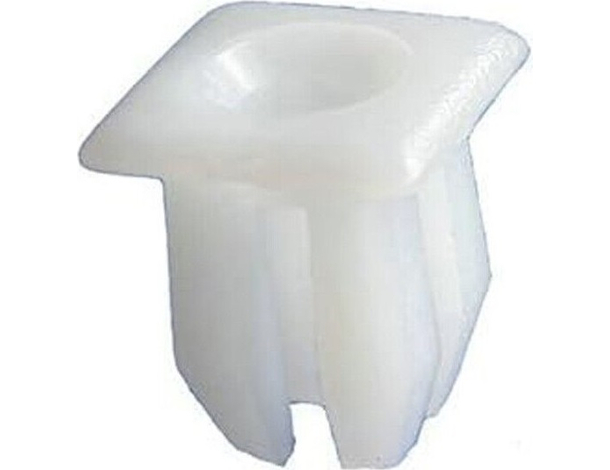 240x Rivetti Clip di Fissaggio Multiuso per Auto in Plastica Bianco 9,2x9,3mm