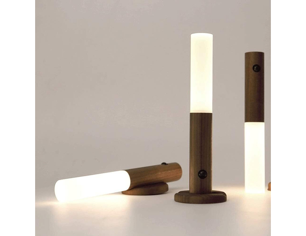 Applique LED da Interno con Sensore a Parete Ricaricabile Portatile Luce...