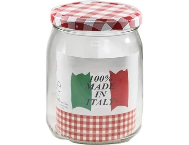 Set 12 Pezzi Contenitore Barattolo In Vetro con Coperchio Vasetti Tappo a...