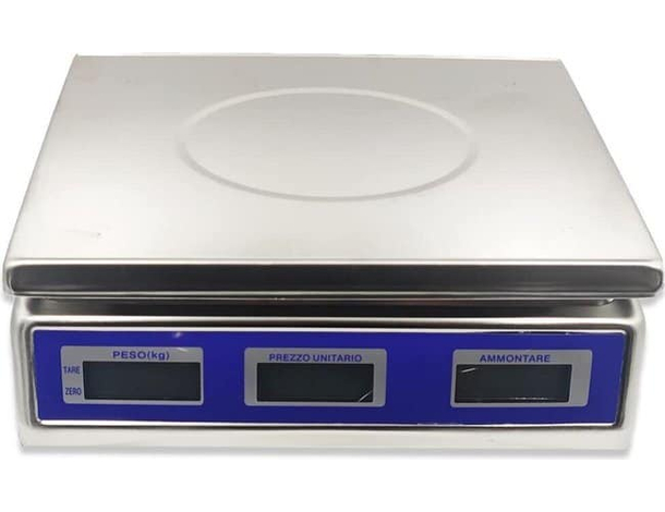 Bilancia Digitale da Banco Elettronica Min 200gr Max 40kg Display...