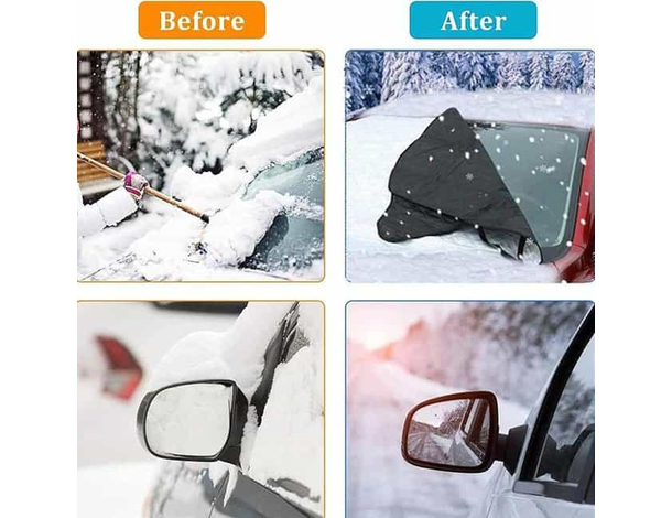 Copri Parabrezza Parasole Anteriore Sole Macchina Telo Copertura Esterno 2