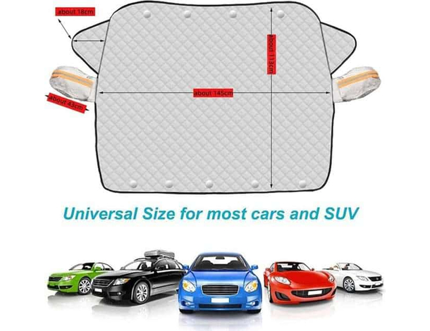 Copri Parabrezza Parasole Anteriore Sole Macchina Telo Copertura Esterno 7