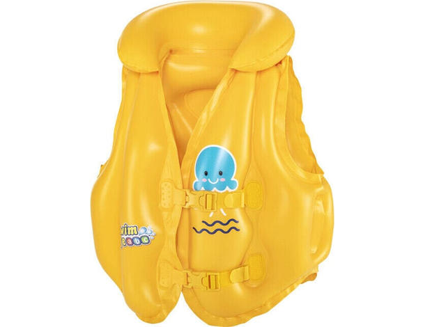 Giubbotto di Salvataggio per Bambini Salvagente Swim Safe Step B Nuoto Bimbi...