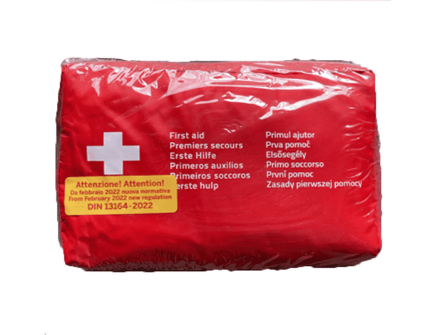 Kit Pronto Soccorso Auto Furgone Morbido Omologato Omologazione DIN...