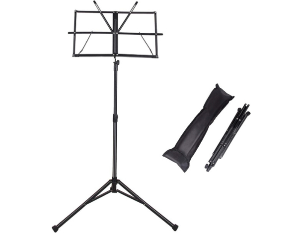 Leggio Musicale Spartiti Regolabile Richiudibile Sacca Trasporto Musica Canto