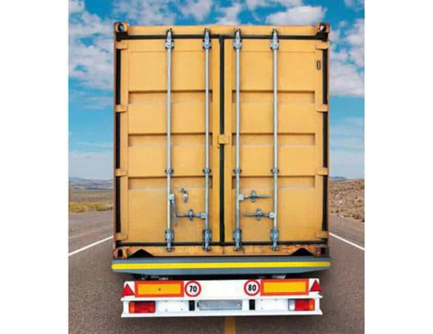 Kit 2 Pezzi Pannelli Posteriori Riflettenti Base Alluminio Rimorchio...