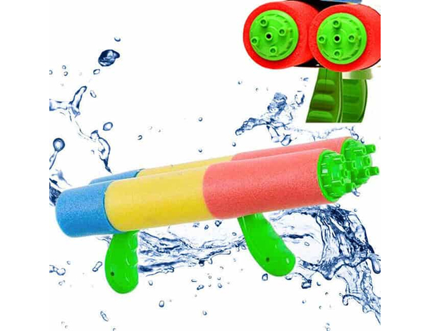 Grande Pistola ad Acqua Water Gun Giocattolo Bambini Bimbi Estate Doppio Getto