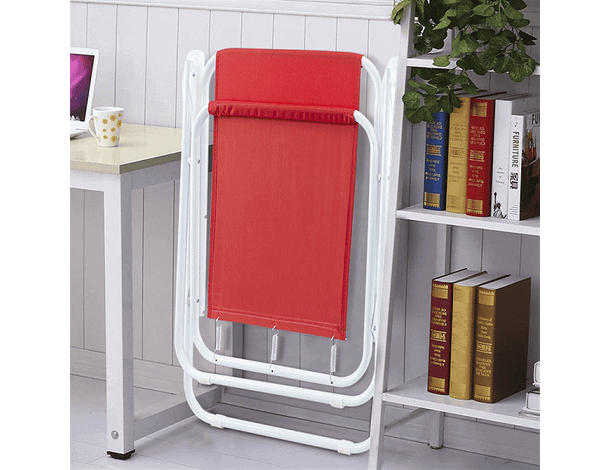 Sedia Relax Spiaggina per Mare e Giardino 52x44x75 cm Pieghevole da Campeggio...