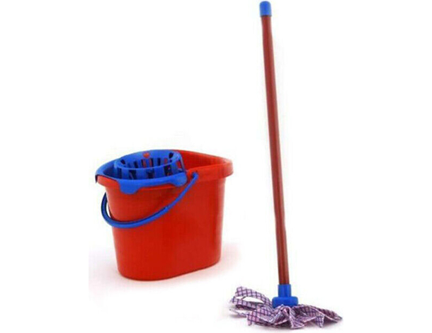 Mocio Scopa Paletta Set di Pulizia Giocattolo per Bimbi Gioco Bambini...