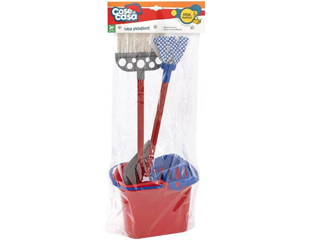 Mocio Scopa Paletta Set di Pulizia Giocattolo per Bimbi Gioco Bambini...