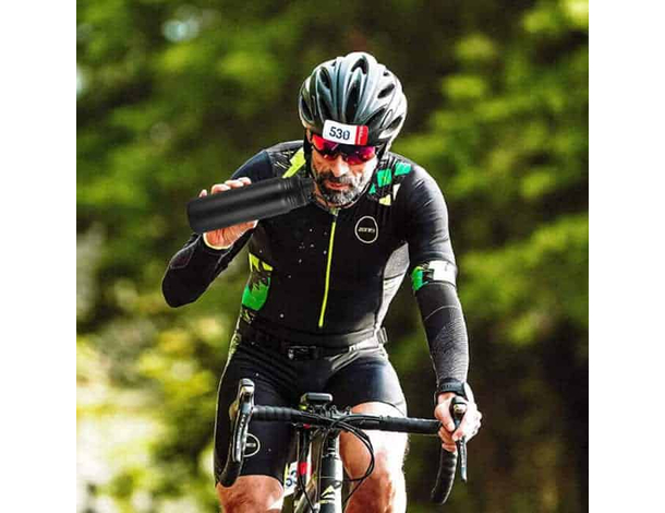 Borraccia Termica 500ml in Acciaio Inox Termos Caldo Freddo Bottiglia Acqua...