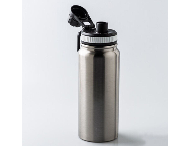 Borraccia Termica 500ml in Acciaio Inox Termos Caldo Freddo Bottiglia Acqua...