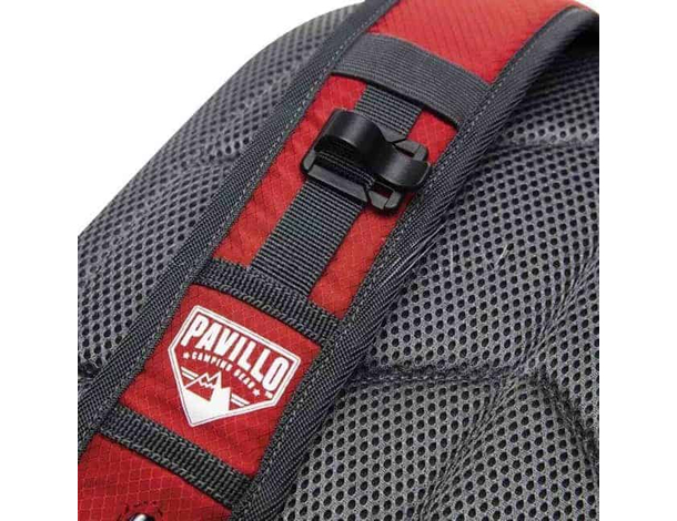 Zaino Unisex-Adulto Modello Dura Trek Rosso 45 L Trekking Campeggio...