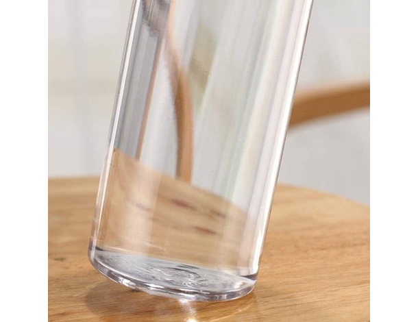 2x Bottiglia Borraccia in Vetro 300ml senza BPA Tappo palestra acqua sport 3