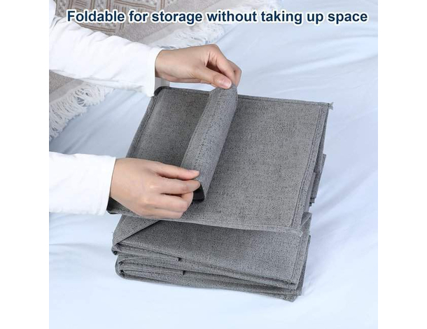 Organizer Armadio Portatutto Pensile 2PZ Tessuto Scarpe Borse 5 Piani...