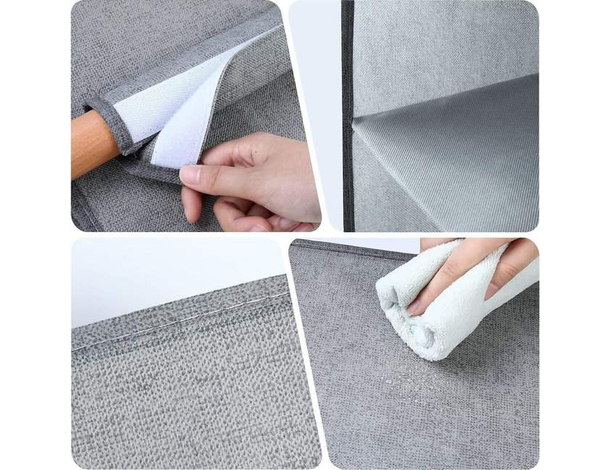 Organizer Armadio Portatutto Pensile 2PZ Tessuto Scarpe Borse 5 Piani...