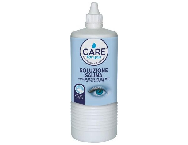 Soluzione Salina per lenti a contatto Care for You 2 PZ 500ml idrata risciacqua
