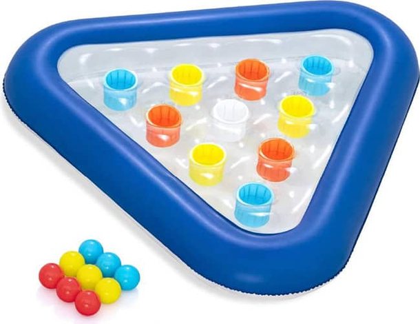Gioco Gonfiabile galleggiante Pong Champion palline acqua piscina 52560 Bestway