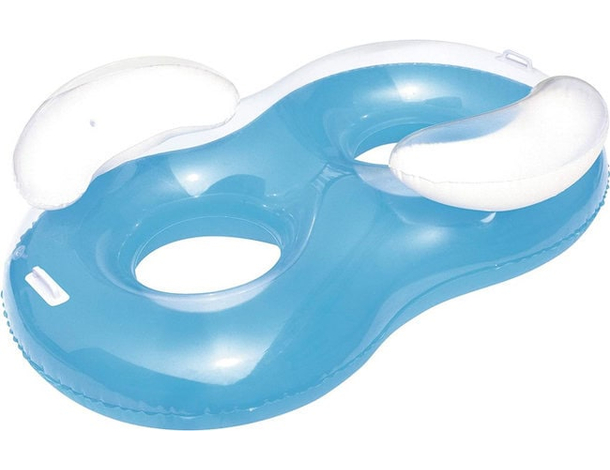 Doppia poltrona gonfiabile BESTWAY 188x117 CM galleggiante per piscina e mare