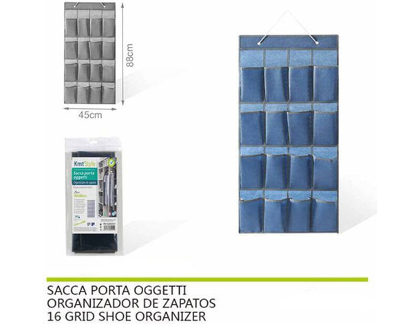 Organizzatore da appendere con 16 tasche organizer da parete multiuso...