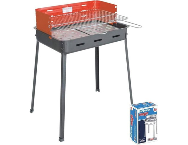 Griglia barbecue carbonella portatile MEGA picnic campeggio fornello fornacetta
