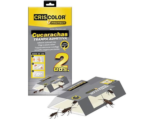 24x Trappola Professionale Scarafaggi Con Colla Insetticida 12 confezioni da 2