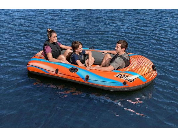 Canotto gommone mare Kondor 3000 Bestway gonfiabile Fiume 246x122cm 190Kg 7