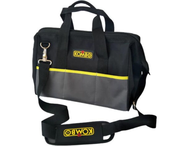 Borsa porta attrezzi da lavoro portautensili con 6 tasche tracolla e maniglie