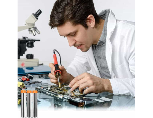 4X filo di Stagno per saldare 22 GR Spessore 1mm Alta qualità per saldatura...