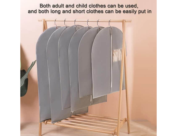 6 Custodia sacca porta abiti vestito da viaggio 60x90cm riutilizzabile in TNT...